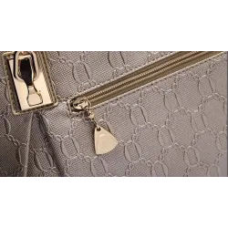 Luxurious leather bags - set 3 piecesSets
