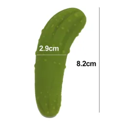 Silicone wine bottle stopper - cucumber shaped - reusableBar supply