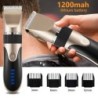 Professional hair / beard clipper - electric trimmer - 1200mAhHair trimmers