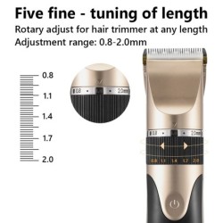 Professioneller Haar-/Bartschneider - elektrischer Trimmer - 1200mAh