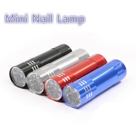 Multifunction mini UV Led lamp light - nail dryer - fake money detector - torchNail dryers