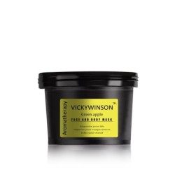 Gesichts-/Körper-Aromatherapie-Peeling-Maske – spendet Feuchtigkeit – grüner Apfel – 50 g