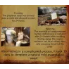 Natural handmade soap - moisturizing - whitening - cleansing - honey - propolis - milk - 50gSkin