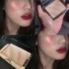 Glänzender Highlighter - gepresster Puder - goldener Bronzer