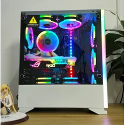 Computer case fan - cooling cooler - adjustable - 120mm - 6pin - RGB - ARGB - LED - 5VCooling