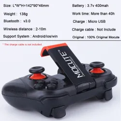 Bluetooth-Joystick-Controller - Gamepad für Android-Smartphone & Halterung
