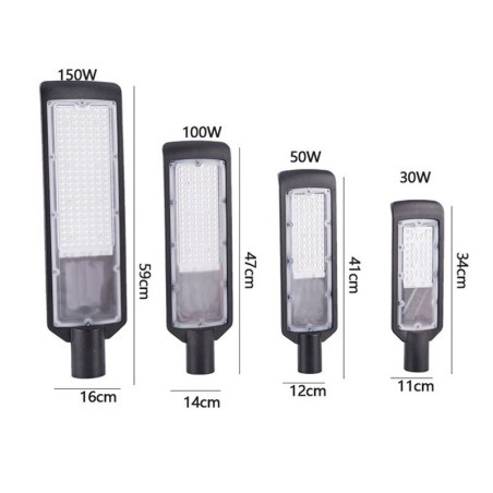 LED-Straßenlaterne - wasserdichte Lampe - 100W - 150W
