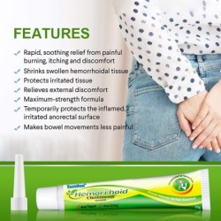 Mint herbal cream - hemorrhoids ointment - pain relief - external useSkin