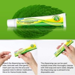 Minzkräutercreme - Hämorrhoidensalbe - Schmerzlinderung - äußerliche Anwendung