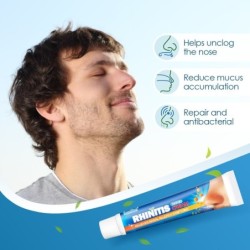 Sumifun - Kräutererfrischende Minzcreme - Rhinitis / Sinusitis / Verstopfung / Juckreiz / Niesen