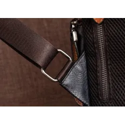 Retro-Rucksack für Damen - florale Prägung - echtes Leder - großes Fassungsvermögen