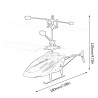 Mini-Drohne – fliegender Helikopter – Infrarot-/Induktionsspielzeug – LED-Leuchten