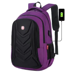 Fashionable backpack - 15.6 inch laptop bag - USB charging portBackpacks
