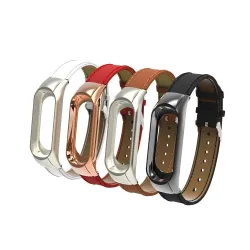 Lederarmband - für Xiaomi Mi Band Uhr - 3-4-5-6