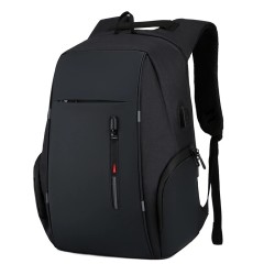 Modischer Rucksack - 15,6 Zoll Laptoptasche - USB-Ladeanschluss - Wasserdicht