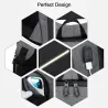 Fashionable backpack - 15.6 inch laptop bag - USB charging port - waterproofBackpacks