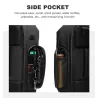 OZUKO – modischer Rucksack – 15,6 Zoll Laptoptasche – Diebstahlschutz – mit Schuhaufbewahrung – USB-Ladeanschluss – wasserdicht