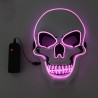 LED-Gesichtsmaske - leuchtender Totenkopf - Halloween - Feste