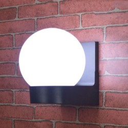 Moderne kugelförmige Lampe - Außenwandleuchte