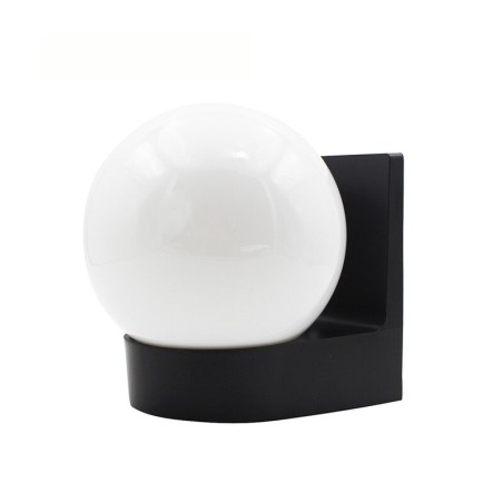 Moderne kugelförmige Lampe - Außenwandleuchte