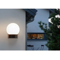 Moderne kugelförmige Lampe - Außenwandleuchte