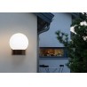 Moderne kugelförmige Lampe - Außenwandleuchte