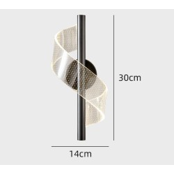 Moderne luxuriöse Wandlampe - LED - Acrylleuchte