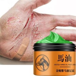 Pferdeölsalbe - Reparaturcreme für Hände / Füße - Feuchtigkeitscreme