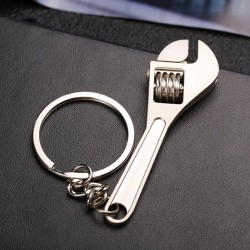 Metal mini adjustable wrench - keychainKeyrings