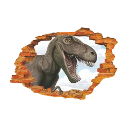 Dekorativer Wandaufkleber - Jurassic Park - Super Dinosaurier