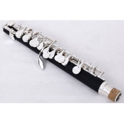 MORESKY - Mini Piccolo - C-Key Flöte - Kupfernickel - versilbert - mit Etui