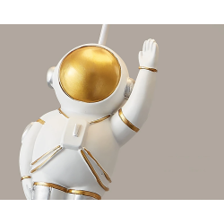 Nordischer Stil - ballonförmige Deckenlampe - mit Astronaut - LED