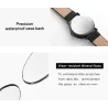 SINOBI - stylische Quarzuhr - Lederarmband - Smile Face Design