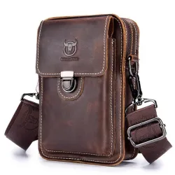 Kleine Tasche - Hüft- / Umhängetasche - echtes Leder