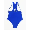 Sexy one piece swimsuit - with push up - net decorationBeachwear