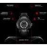 SINOBI - fashionable creative quartz watch - waterproof - leather strapWatches