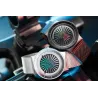 SINOBI - creative quartz watch - colorful dial - stainless steel mesh strapWatches