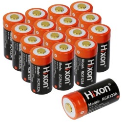 Hixon - RCR123a - 700 mAh - 3,7 V - 16340 Akku - wiederaufladbar