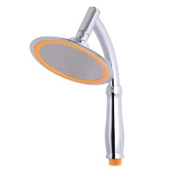 Stylish shower head - large round rainfall - high pressure - 360 adjustableShower Heads