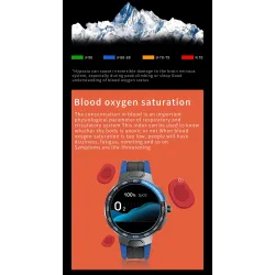 Luxuriöse Smart Watch - Full Touch - Sport-/Fitness-Tracker - Herzfrequenz - Wasserdicht - IOS - Android