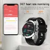 MELANDA - Sport-Smartwatch - Bluetooth - Full-Touchscreen - Fitness-Tracker - Herzmonitor - Wasserdicht - Android - IOS