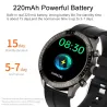 MELANDA - Sport-Smartwatch - Bluetooth - Full-Touchscreen - Fitness-Tracker - Herzmonitor - Wasserdicht - Android - IOS