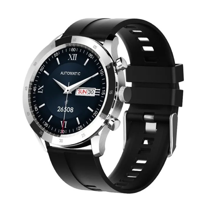 MELANDA - Sport-Smartwatch - Bluetooth - Full-Touchscreen - Fitness-Tracker - Herzmonitor - Wasserdicht - Android - IOS