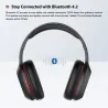 Ausdom M09 - wireless headphones - headset with microphone - foldable - Bluetooth - support TF cardEar- & Headphones