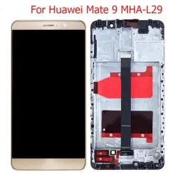 Original - LCD-Touchscreen - Display mit Rahmen - 5,9" - für Huawei Mate 9 MHA-L09 MHA-L29