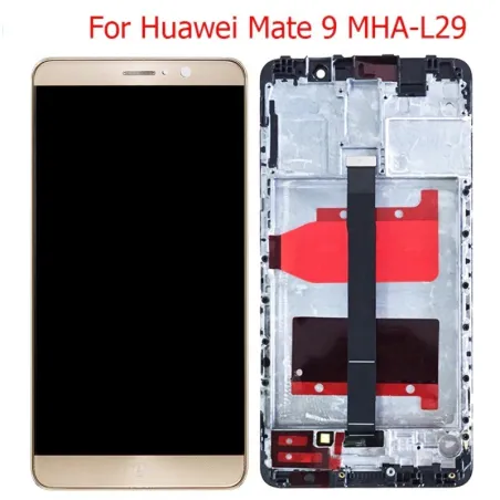 Original - LCD-Touchscreen - Display mit Rahmen - 5,9" - für Huawei Mate 9 MHA-L09 MHA-L29