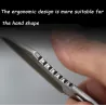 Tactical small knife - with ring - leather case - D2 steelKnives & Multitools