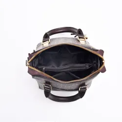 Luxuriöse Handtasche - mit Schulterriemen - Leder