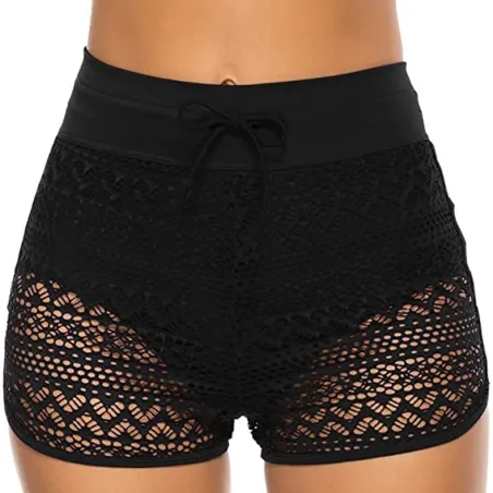 Sexy Bikinihose - kurze Spitzenshorts