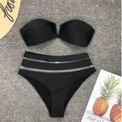 Sexy bikini set - with push up - high waistBeachwear